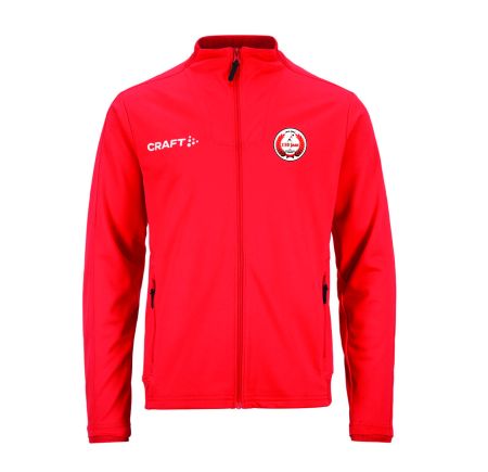 KV Wordt Kwiek Trainingsjack Kids rood en zwart