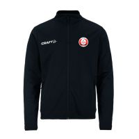 KV Wordt Kwiek Trainingsjack Kids rood en zwart