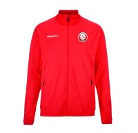 KV Wordt Kwiek Trainingsjack Heren rood en zwart